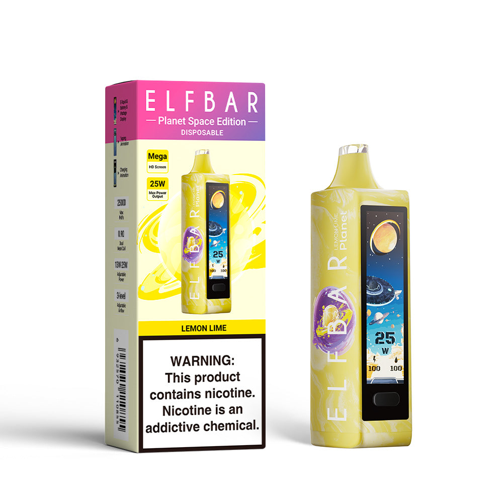 ELF BAR PLANET 25000 LEMON LIME 5% Újratölthető