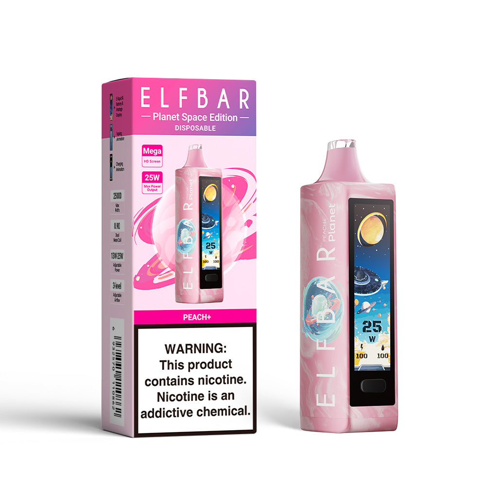 ELF BAR PLANET 25000 PEACH 5% Újratölthető