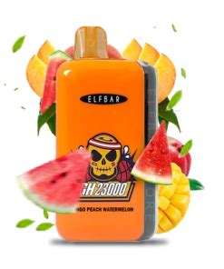 ELF BAR GH23000 PEACH MANGO WATERMELON 2% Újratölthető