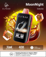 ELF BAR MOON NIGHT 40000 COLA ICE 5% RECHARGEABLE